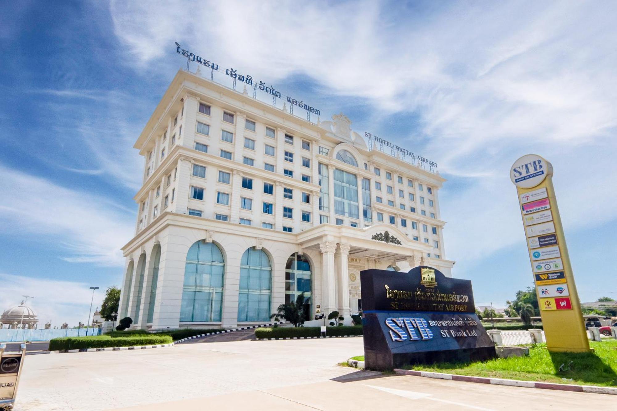 St Hotel Wattay Airport Vientiane Exterior foto