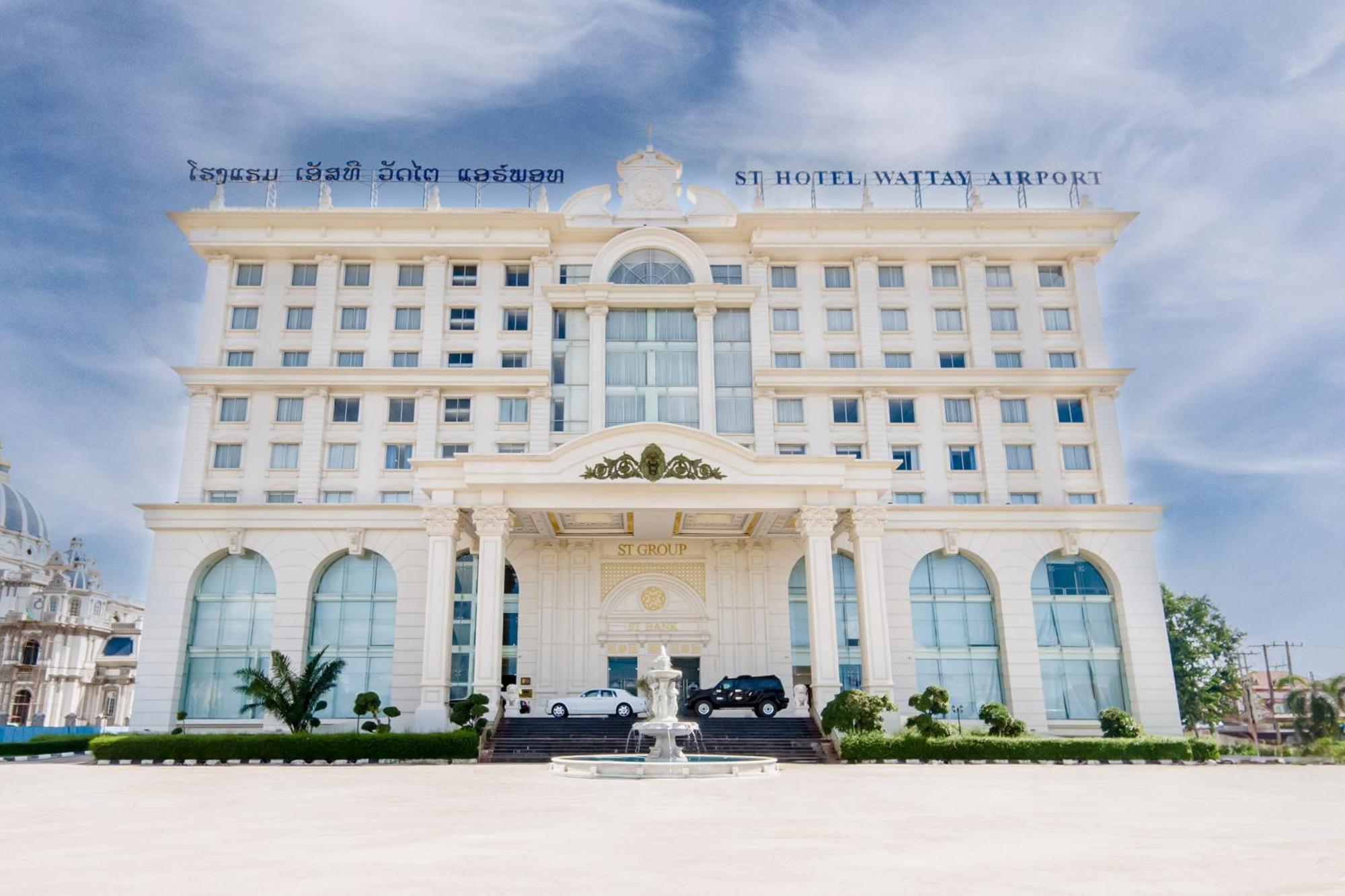 St Hotel Wattay Airport Vientiane Exterior foto